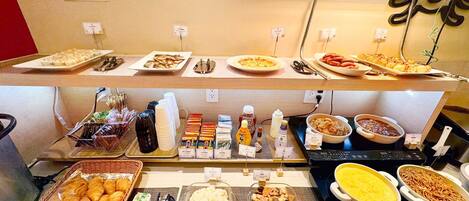 Desayuno estilo bufé