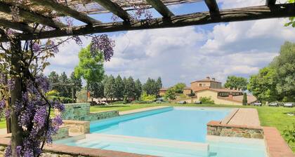 Luxury resort in the Tuscan countryside