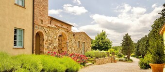 Luxury resort in the Tuscan countryside