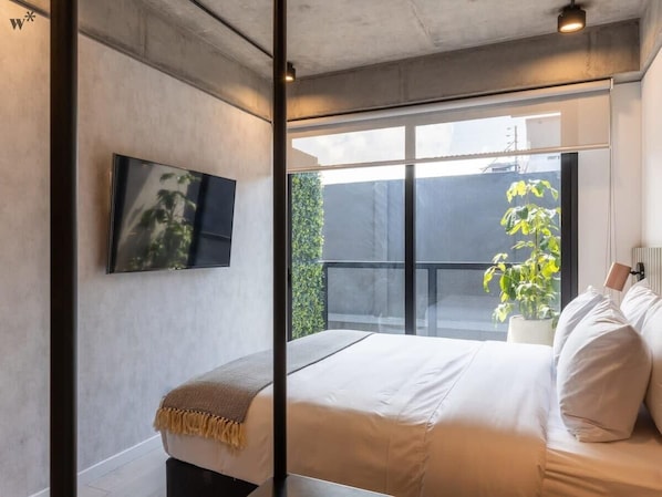 1 bedroom, desk, iron/ironing board, WiFi - w* | Lovely loft in Parque Virrey (Bogotá)