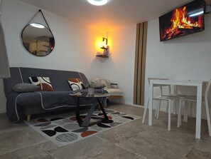 Living area - Duplex Hyper Centre-ville (Quimper)