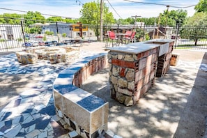 Enceinte de l’hébergement