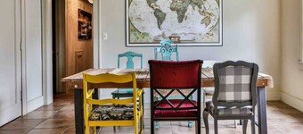 The Teak Follow, beautiful brick enclosed space