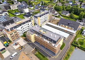 Bird's eye view - Vacation rental (new construction 2023) in prime location with fireplace and bal (Winterberg)