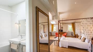 Luxury Double Room (Cèdre) | Cadar kapas Mesir, peralatan tempat tidur premium