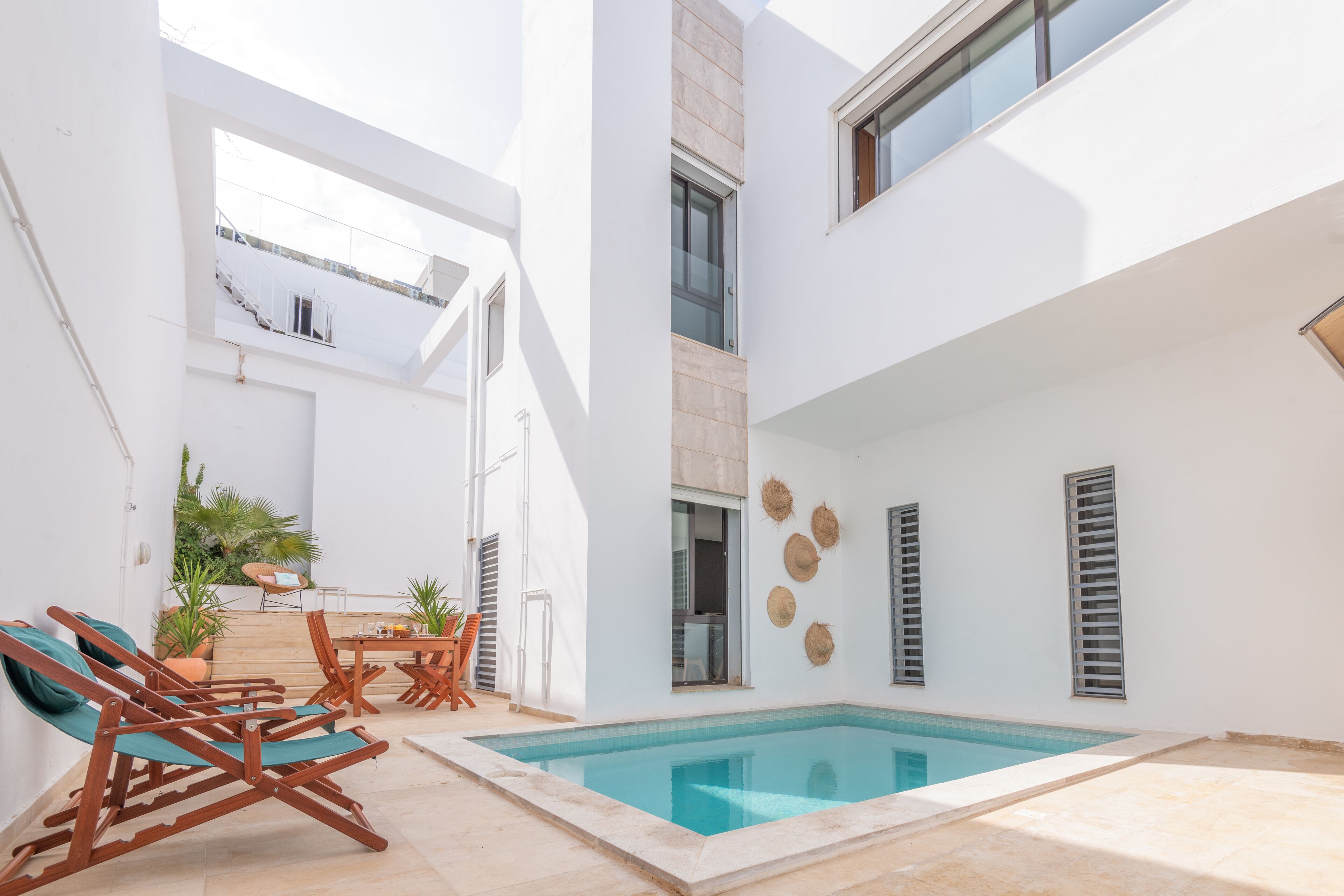 Alberca al aire libre 