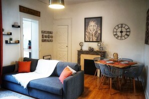 Living area - Le Loge'mans Appartement Cosy Proche Gare , Centre Vile et Tram (Le Mans)