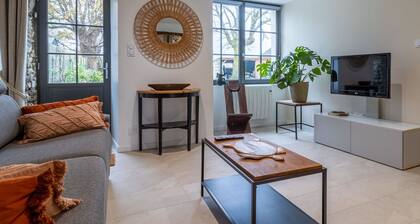 Gßte charmant entre Loire et Layon, terrasse, jardin, parking, proche d'Angers, idéal pour couples