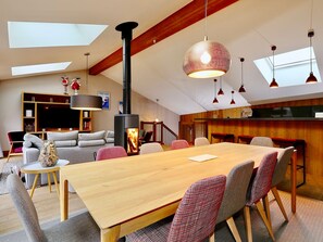 Dining - Village house in the heart of Praz with sauna and garage (Courchevel)