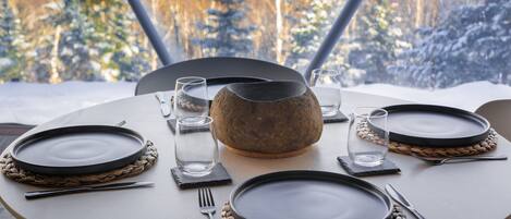 Opções para refeição