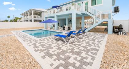 Blue Pearl ~ Waterfront Oasis w/ Pool & 70' Dock!