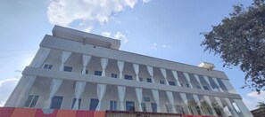 Majoituspaikan julkisivu