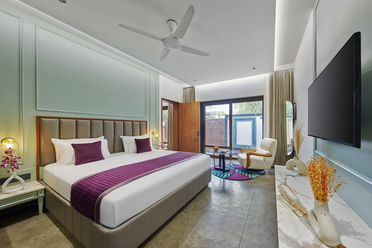 1 habitación, escritorio, wifi gratis y ropa de cama