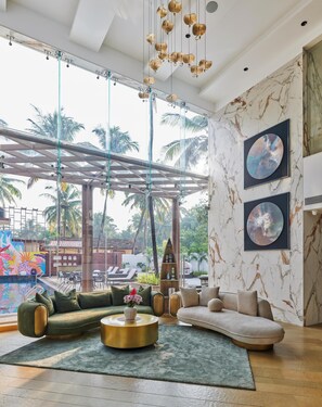 Lobby sitting area