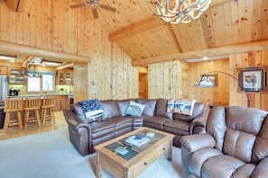 House (3 Bedrooms) | Interior - Lake & Mtn Views: Spectacular Grand Lake Home (Grand Lake)