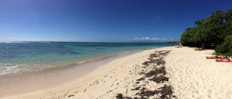 Beach nearby, beach towels