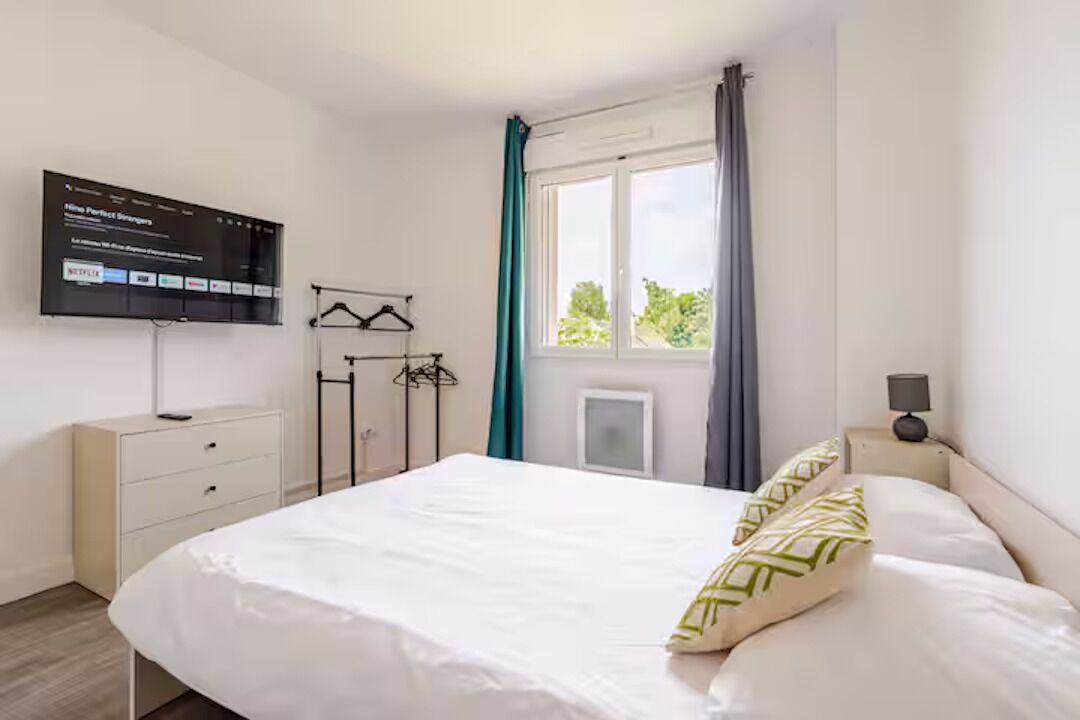 3 dormitorios, tabla de planchar con plancha, wifi y ropa de cama