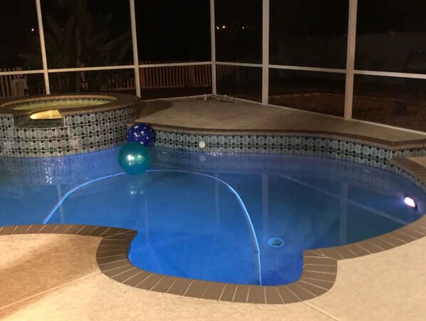Piscine chauffée