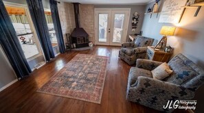 Interior - Lakeside Landing is on the water with beautiful views and a large deck.  (Granbury)
