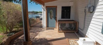 Lakeside Landing is on the water with beautiful views and a large deck.