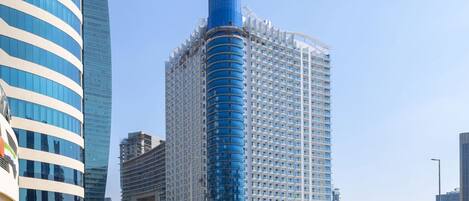 Overnatningsstedets indgangsparti