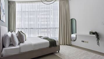 Grand Apartment | Premium bedding, memory-foam beds, in-room safe, individually decorated