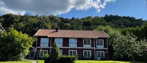 Majoituspaikan julkisivu