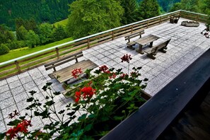 Restauration en plein air
