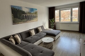 Living area - Comfort Center Apartment (Zvolen)