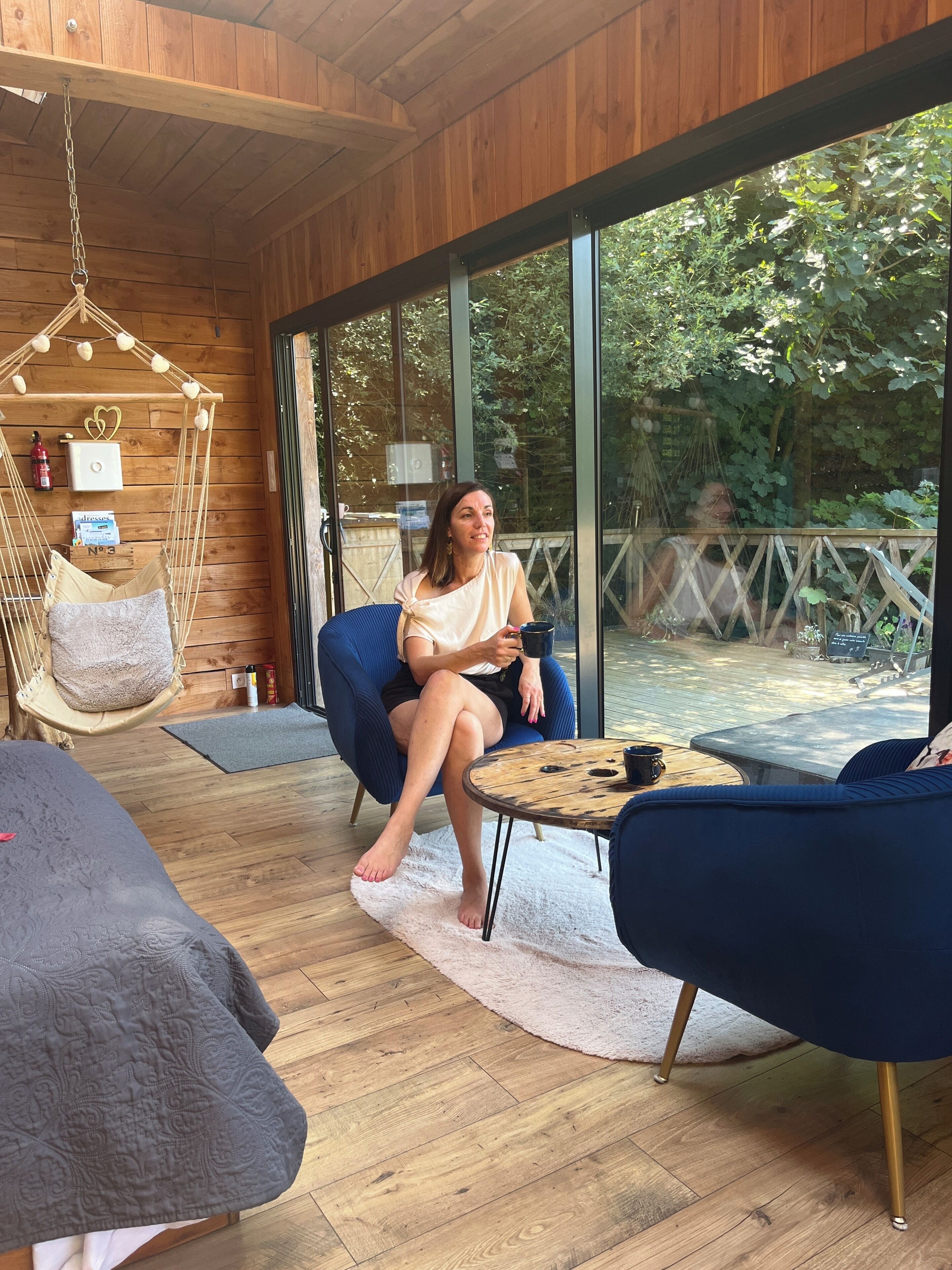 Panoramic Cabin | Living area