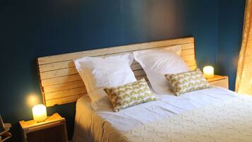 2 室のベッドルーム、アイロン / アイロン台、旅行用ベビーベッド、WiFi (無料)