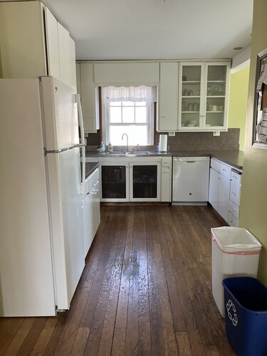 Sunny, vintage farmhouse in the center of quintessential New England farm town.