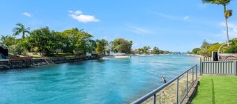 Waterfront Oasis: 4BD, Pool & Spa