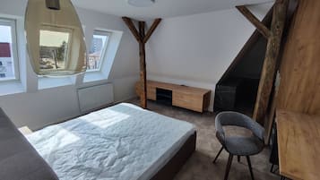 Exclusief appartement | Verduisterende gordijnen, geluiddichte muren