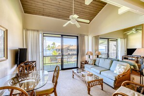 Leilighet, 2 soverom (Deluxe) | Oppholdsområde