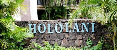 Entrada de la propiedad