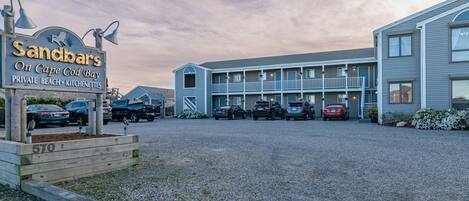 Façade de l’hébergement