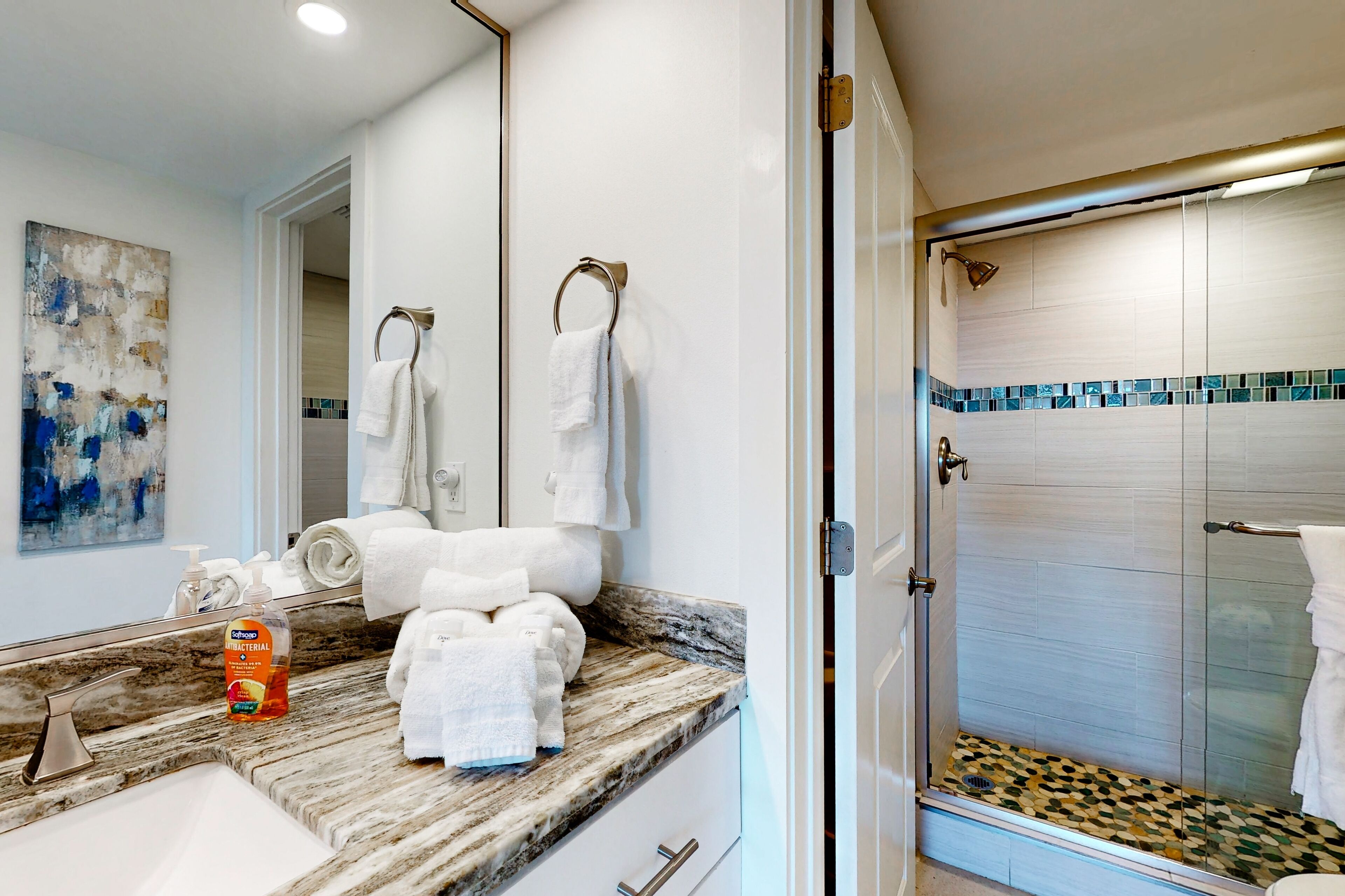 Appart'hôtel, 2 chambres | Salle de bain