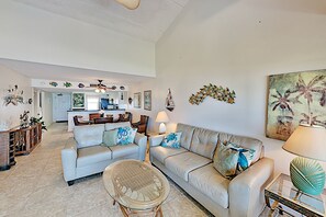 Condo, 2 Bedrooms | Living area - Suntide II Condominiums (South Padre Island)