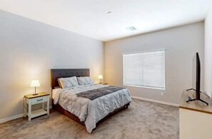 3 bedrooms, bed sheets