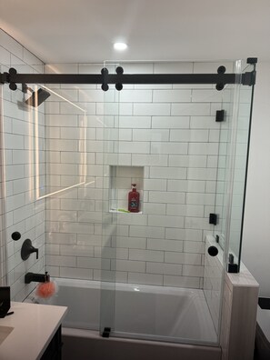 Shower, hair dryer, bidet, towels - JUST IN TIME FOR SEASON! (Bonita Springs)