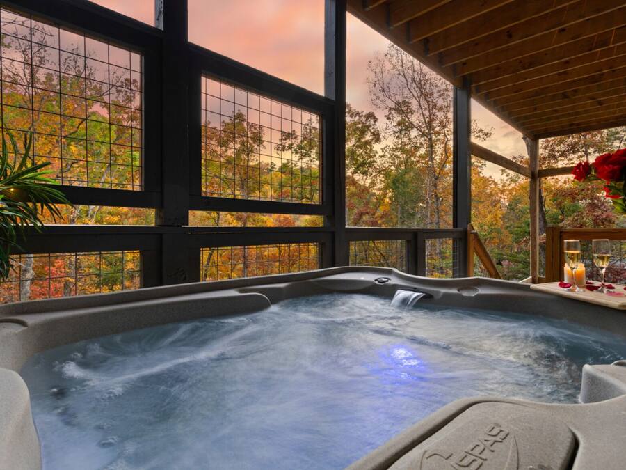 Cabaña familiar | Bañera de hidromasaje privada