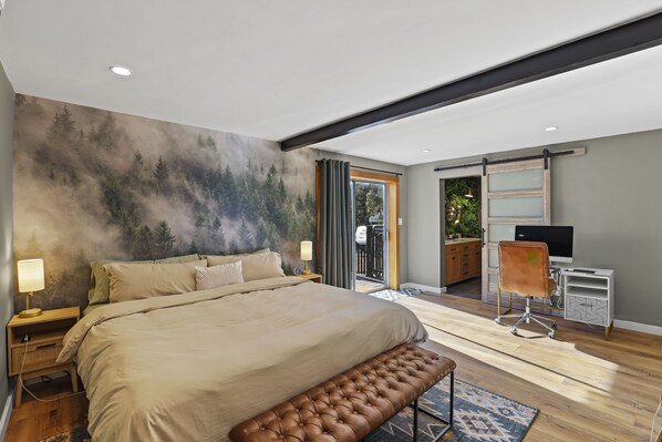 5 chambres, bureau, fer et planche à repasser, accès au Wi-Fi (inclus)