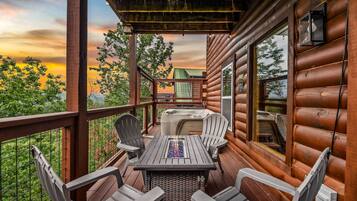 Cabaña familiar | Balcón