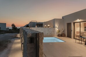 Superior Suite, Private Pool | Terrace/patio - Increteblue Suites (Agios Vasileios)