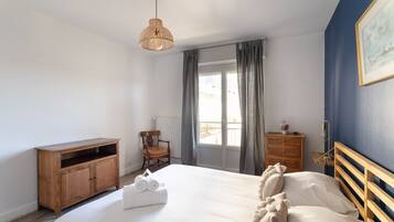 1 chambre, Wi-Fi gratuit, draps fournis