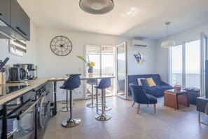 Fridge, microwave, oven, dishwasher - A Casa Praoli - Coin de paradis, vue mer (Aregno)