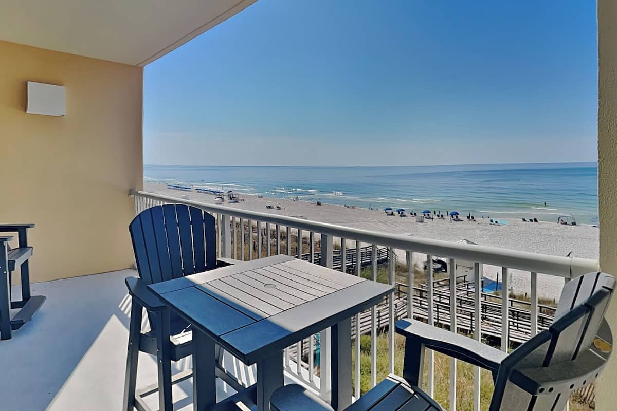 Appartamento, 1 letto king con divano letto, balcone, vista oceano (#313 - No Pets Allowed) | Parco della struttura