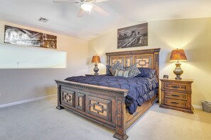 3 Schlafzimmer, Schreibtisch, Bügeleisen/Bügelbrett, Reisekinderbett