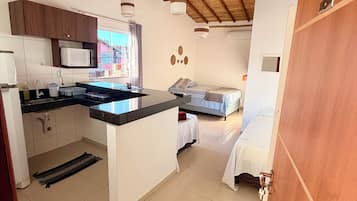Traditional Studio, Refrigerator & Microwave, City View | Soundproofing, free WiFi, bed sheets